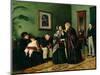 The Doctor's Waiting Room, 1870-Vladimir Egorovic Makovsky-Mounted Giclee Print