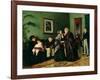 The Doctor's Waiting Room, 1870-Vladimir Egorovic Makovsky-Framed Giclee Print