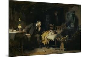 The Doctor-Sir Luke Fildes-Mounted Giclee Print