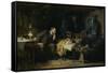 The Doctor-Sir Luke Fildes-Framed Stretched Canvas