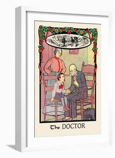 The Doctor-H.o. Kennedy-Framed Art Print