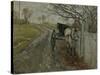 The Doctors Horse, 1888-Fritz Thaulow-Stretched Canvas