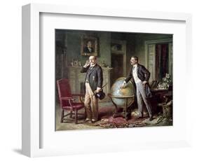 The Doctrine of Monroe-Jean Leon Gerome Ferris-Framed Giclee Print