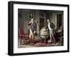 The Doctrine of Monroe-Jean Leon Gerome Ferris-Framed Giclee Print