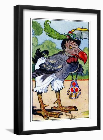 The Dodo, 1936-René Bull-Framed Giclee Print