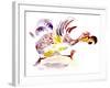 The Dodo - illustration to Lewis Carroll 's 'Alice's Adventures in Wonderland', 2005-Neale Osborne-Framed Giclee Print