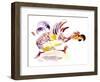 The Dodo - illustration to Lewis Carroll 's 'Alice's Adventures in Wonderland', 2005-Neale Osborne-Framed Giclee Print