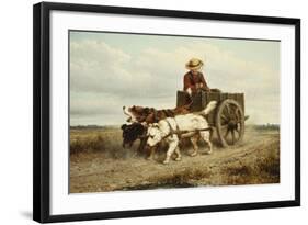 The Dog Cart-Henriette Ronner-Knip-Framed Giclee Print