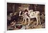 The Dog in the Manger, 1885-Walter Hunt-Framed Giclee Print