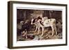 The Dog in the Manger, 1885-Walter Hunt-Framed Premium Giclee Print