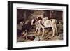 The Dog in the Manger, 1885-Walter Hunt-Framed Premium Giclee Print