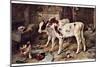 The Dog in the Manger, 1885-Walter Hunt-Mounted Premium Giclee Print