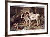 The Dog in the Manger, 1885-Walter Hunt-Framed Giclee Print