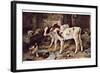The Dog in the Manger, 1885-Walter Hunt-Framed Giclee Print