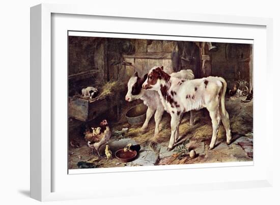 The Dog in the Manger, 1885-Walter Hunt-Framed Giclee Print