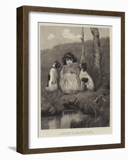 The Dog it Was That Died-William Henry Gore-Framed Giclee Print