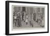 The Dog Question, No Admittance-Edward Killingworth Johnson-Framed Giclee Print