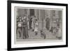 The Dog Question, No Admittance-Edward Killingworth Johnson-Framed Giclee Print