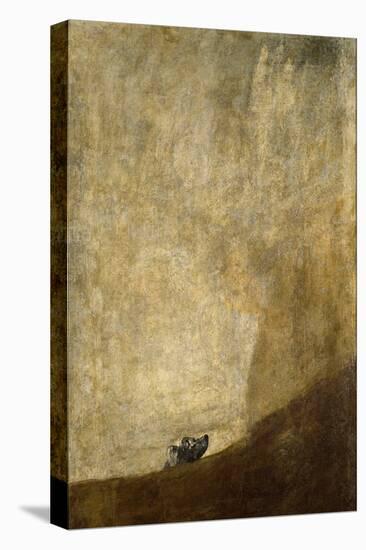 The Dog-Francisco de Goya-Stretched Canvas