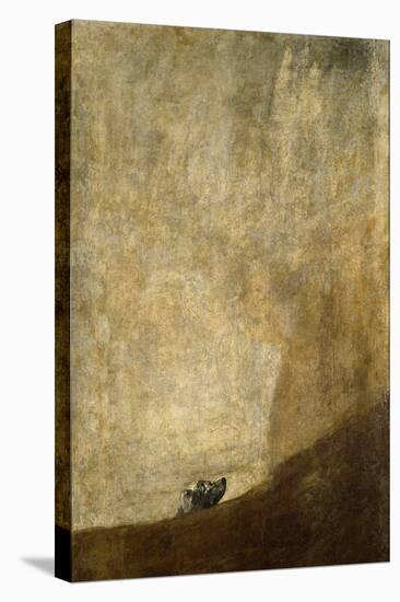 The Dog-Francisco de Goya-Stretched Canvas