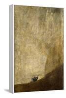 The Dog-Francisco de Goya-Framed Stretched Canvas