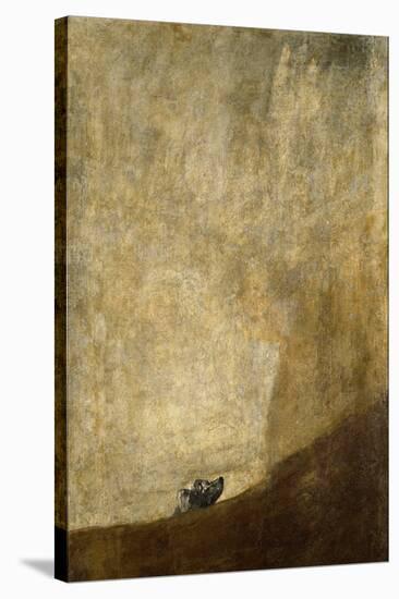 The Dog-Francisco de Goya-Stretched Canvas