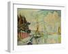 The Dogana, 1909-Paul Signac-Framed Giclee Print