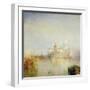 The Dogana and Santa Maria Della Salute, Venice, 1843-J. M. W. Turner-Framed Giclee Print