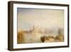 The Dogana and Santa Maria Della Salute, Venice, 1843-J. M. W. Turner-Framed Giclee Print