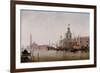 The Dogana Di Mare with San Giorgio Maggiore Beyond, 1863-Edward William Cooke-Framed Giclee Print