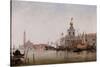 The Dogana Di Mare with San Giorgio Maggiore Beyond, 1863-Edward William Cooke-Stretched Canvas