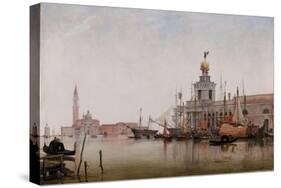 The Dogana Di Mare with San Giorgio Maggiore Beyond, 1863-Edward William Cooke-Stretched Canvas