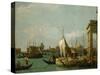 The Dogana in Venice, around 1730-Canaletto-Stretched Canvas