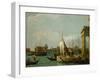 The Dogana in Venice, around 1730-Canaletto-Framed Giclee Print