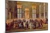 The Doge at the Feast for the Opening of the Carnival of Venice-Francesco Guardi-Mounted Giclee Print