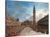 The Doge in the Pozzetto in Piazza San Marco-Giovanni Grubacs-Stretched Canvas