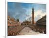 The Doge in the Pozzetto in Piazza San Marco-Giovanni Grubacs-Framed Giclee Print