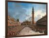 The Doge in the Pozzetto in Piazza San Marco-Giovanni Grubacs-Framed Giclee Print