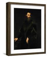 The Doge Lorenzo Soranzo (1519-1575), Aged 35, 1553-Jacopo Robusti Tintoretto-Framed Giclee Print