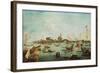 The Doge on the Bucentaur in Front of San Nicolò Del Lido, on Ascension Day, C.1766-70-Francesco Guardi-Framed Giclee Print