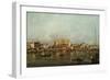 The Doge's Palace and Saint Mark's Basin-Francesco Guardi-Framed Giclee Print