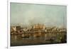 The Doge's Palace and Saint Mark's Basin-Francesco Guardi-Framed Giclee Print