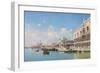 The Doge's Palace and Santa Maria Della Salute, 1896-Federico del Campo-Framed Giclee Print