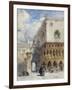 The Doge's Palace and the Piazzetta, Venice-William Callow-Framed Giclee Print