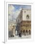 The Doge's Palace and the Piazzetta, Venice-William Callow-Framed Giclee Print