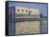 The Doge's Palace in Venice. 1908-Claude Monet-Framed Stretched Canvas