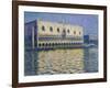 The Doge's Palace in Venice. 1908-Claude Monet-Framed Giclee Print