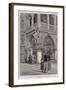 The Doge's Palace, Venice, Angle Decorative Sculpture, The Judgement of Solomon-John Fulleylove-Framed Giclee Print