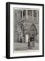 The Doge's Palace, Venice, Angle Decorative Sculpture, The Judgement of Solomon-John Fulleylove-Framed Giclee Print