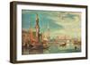 The Doge's Palace, Venice, from the Grand Canal, 1862 (Oil on Board)-James Holland-Framed Giclee Print